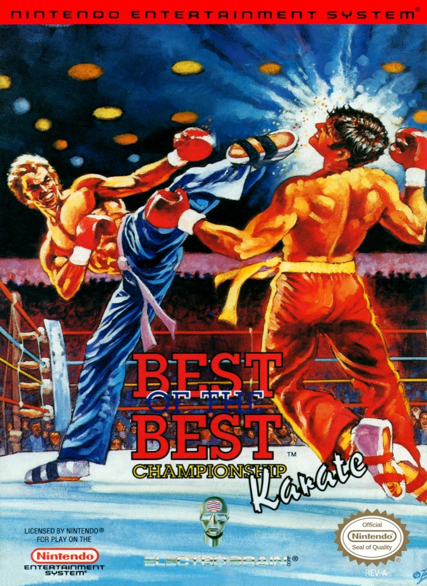 Capa do jogo Best of the Best Championship Karate