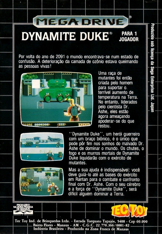 Capa do jogo Dynamite Duke