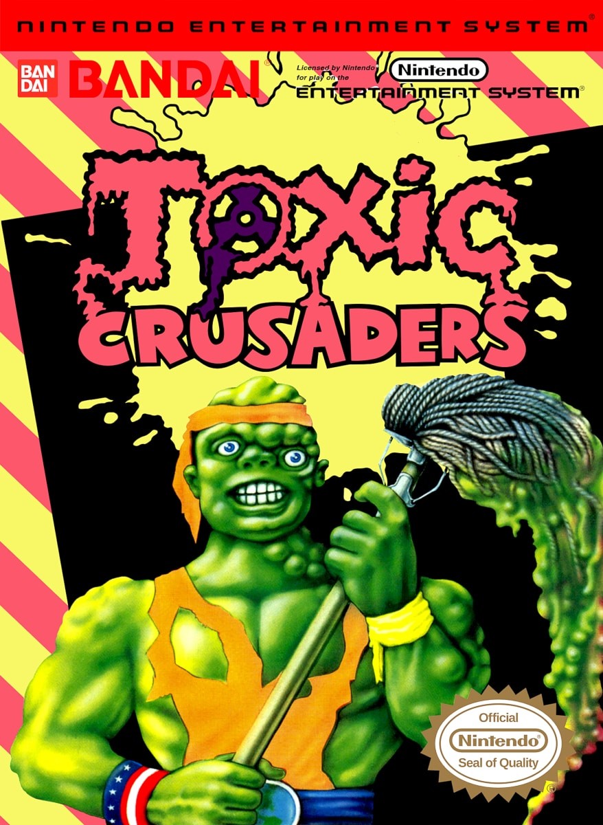 Capa do jogo Toxic Crusaders