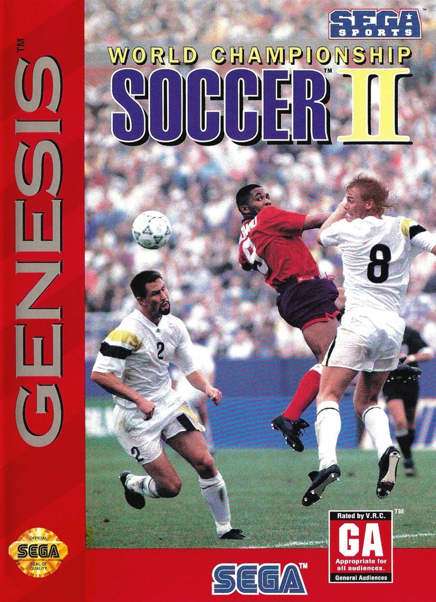 Capa do jogo World Championship Soccer II