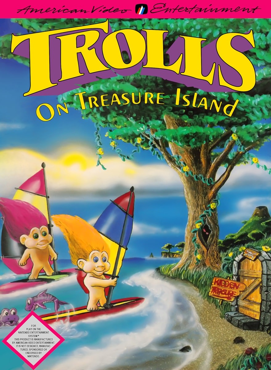 Capa do jogo Trolls on Treasure Island