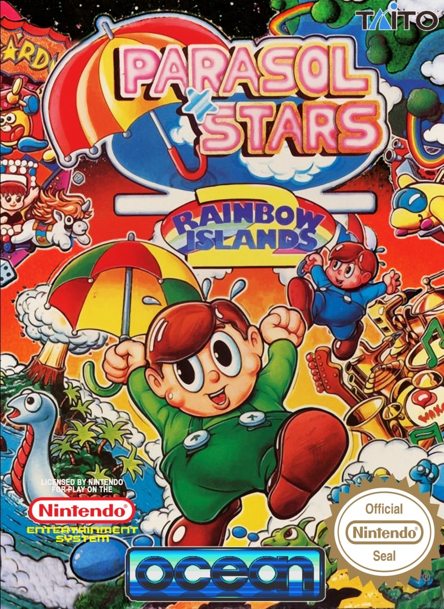 Capa do jogo Parasol Stars: The Story of Bubble Bobble III