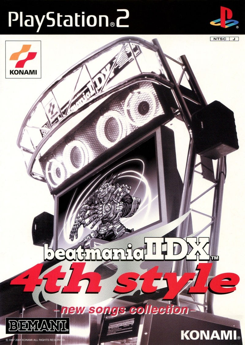 Capa do jogo beatmania IIDX 4th style: new songs collection
