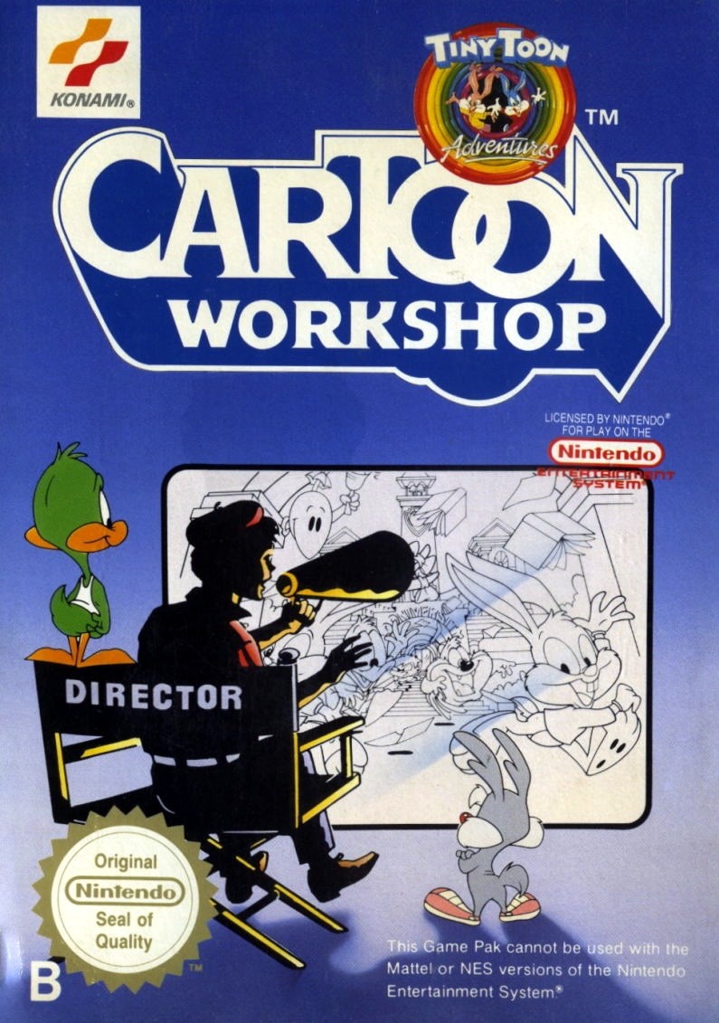 Capa do jogo Tiny Toon Adventures: Cartoon Workshop
