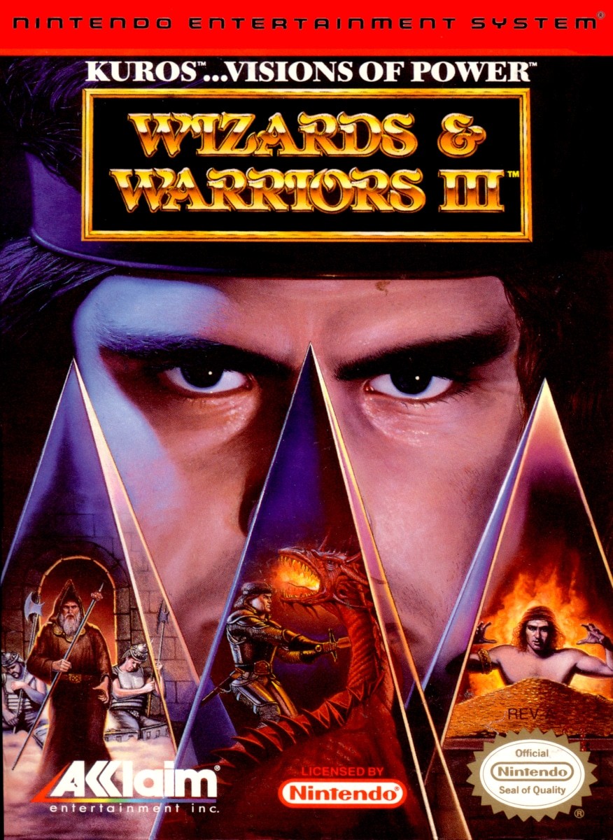 Capa do jogo Wizards & Warriors III: Kuros - Visions of Power