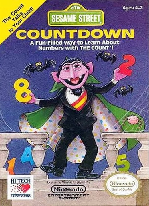 Capa do jogo Sesame Street Countdown