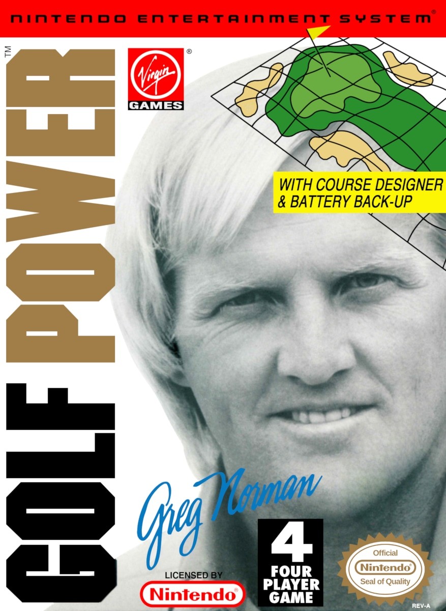 Capa do jogo Greg Normans Golf Power