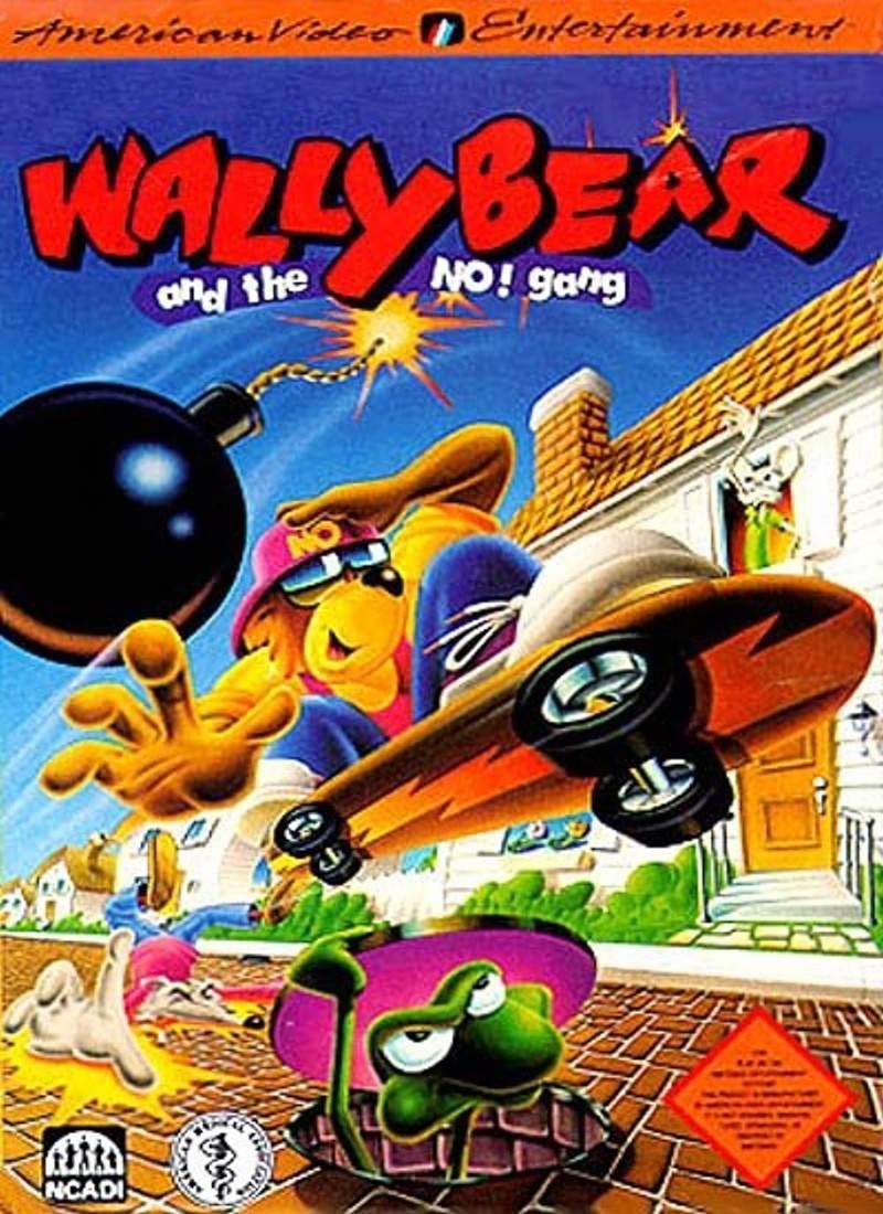 Capa do jogo Wally Bear and the NO! Gang