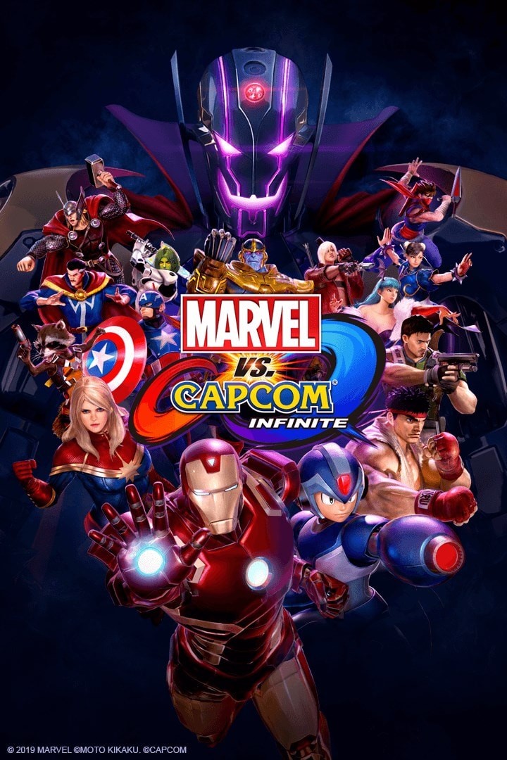 Capa do jogo Marvel vs. Capcom: Infinite