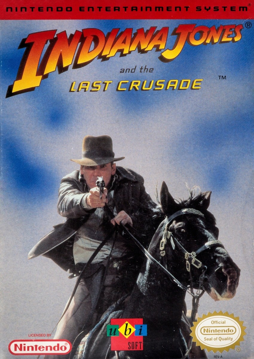 Capa do jogo Indiana Jones and the Last Crusade: The Action Game