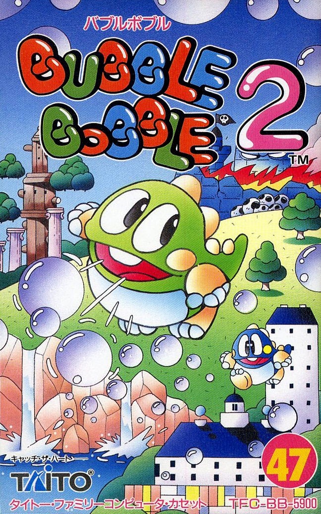 Capa do jogo Bubble Bobble Part 2