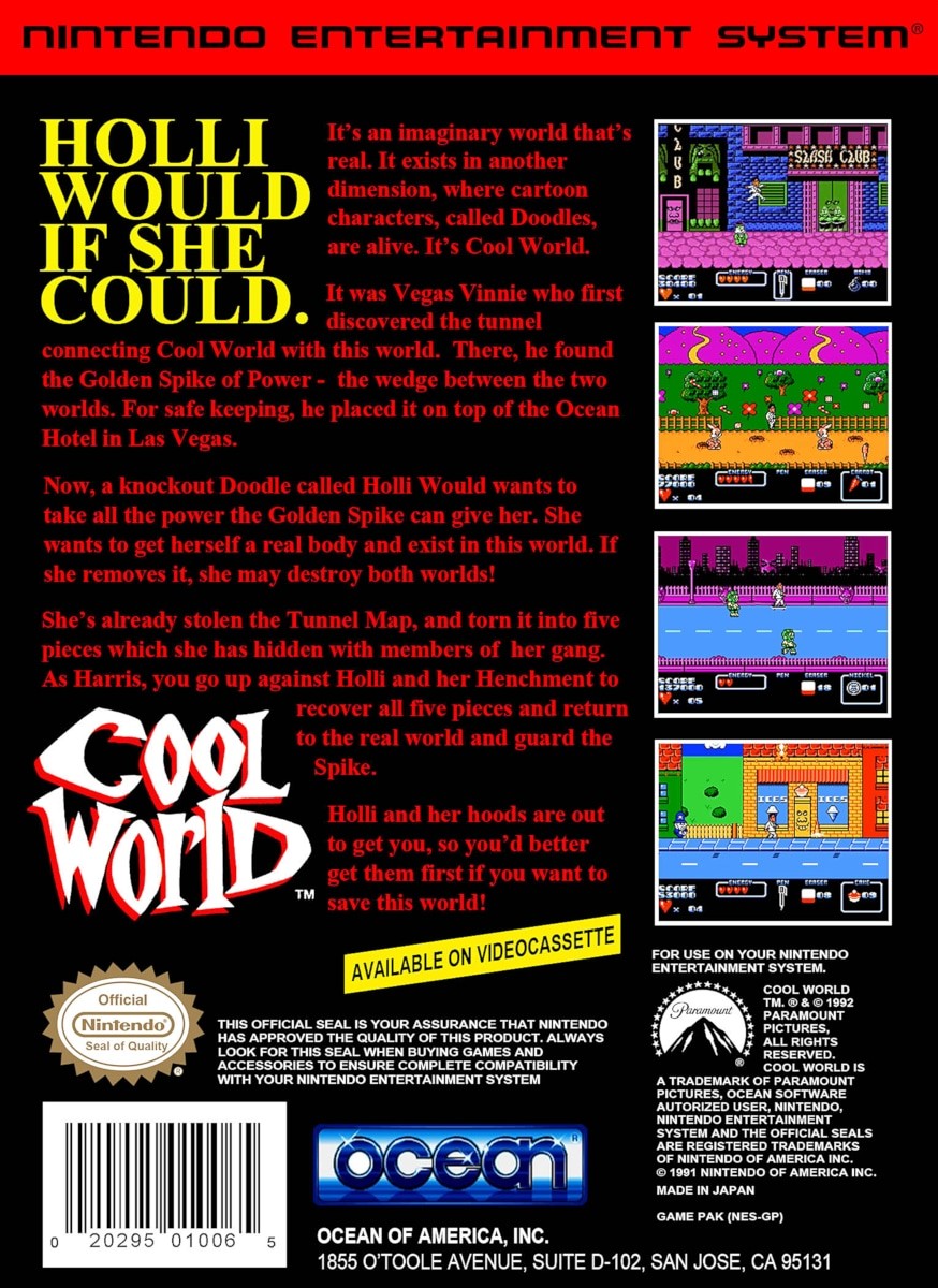 Capa do jogo Cool World