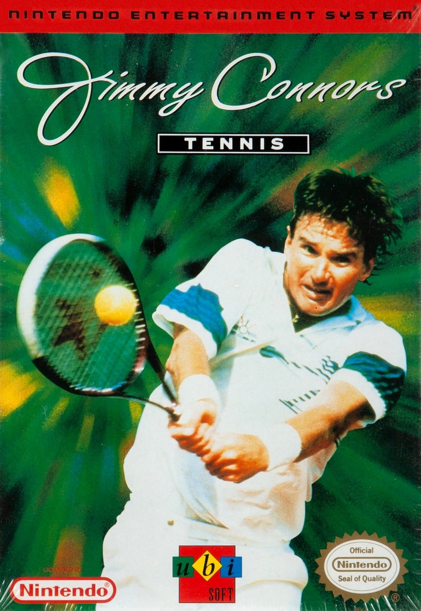 Capa do jogo Jimmy Connors Tennis