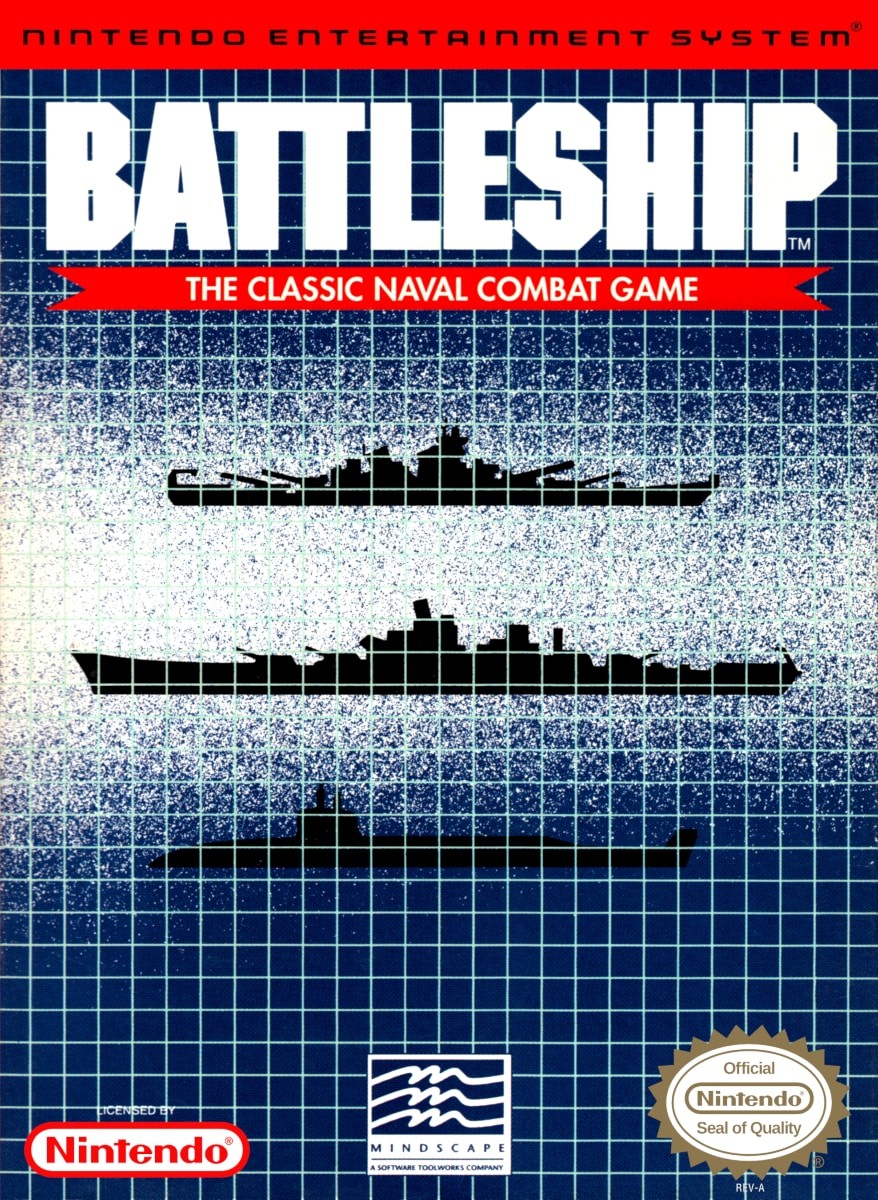 Capa do jogo Battleship