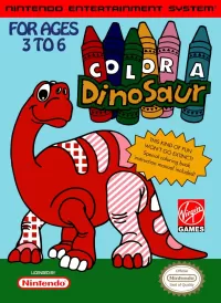 Capa de Color a Dinosaur