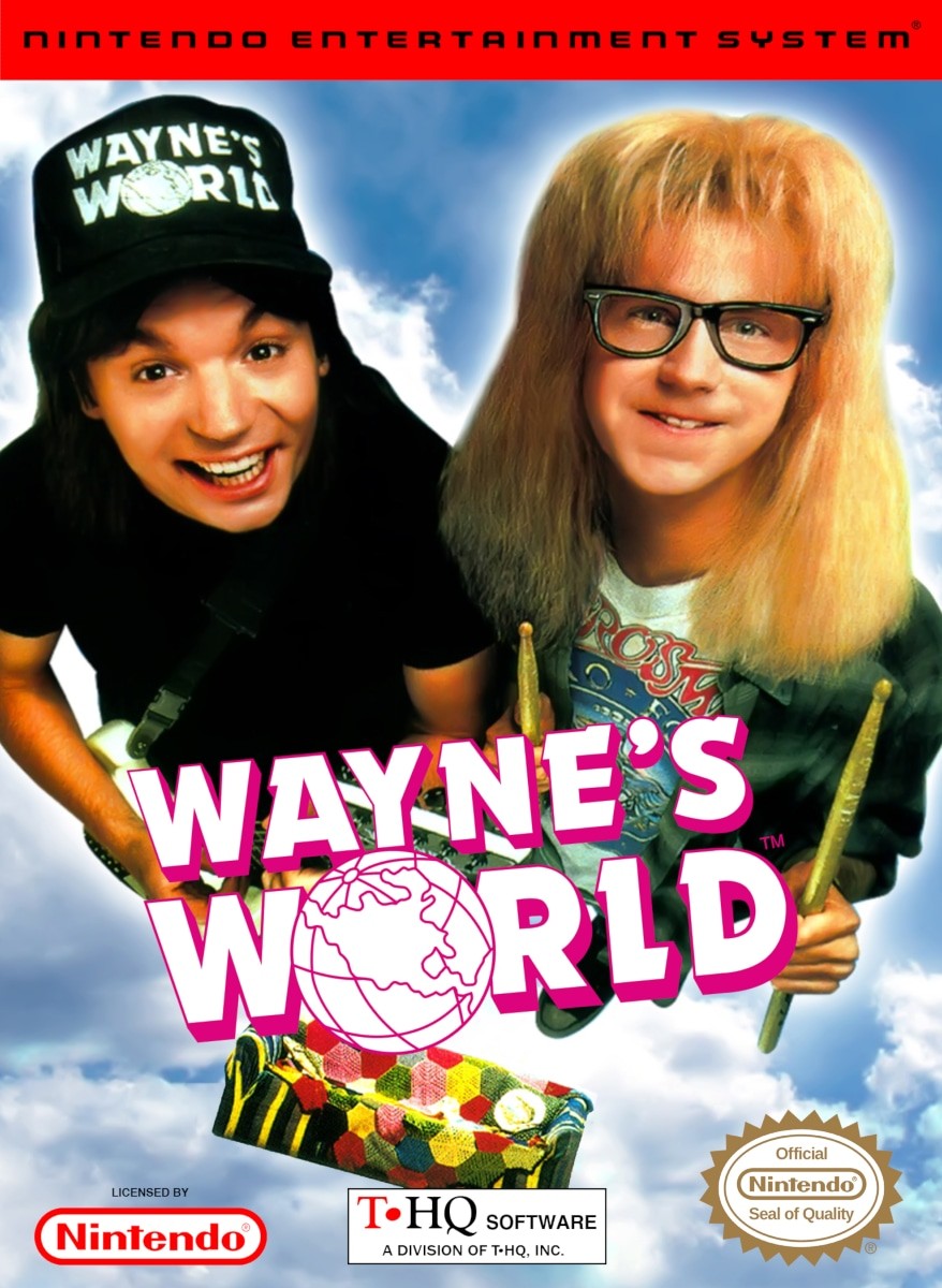 Capa do jogo Waynes World
