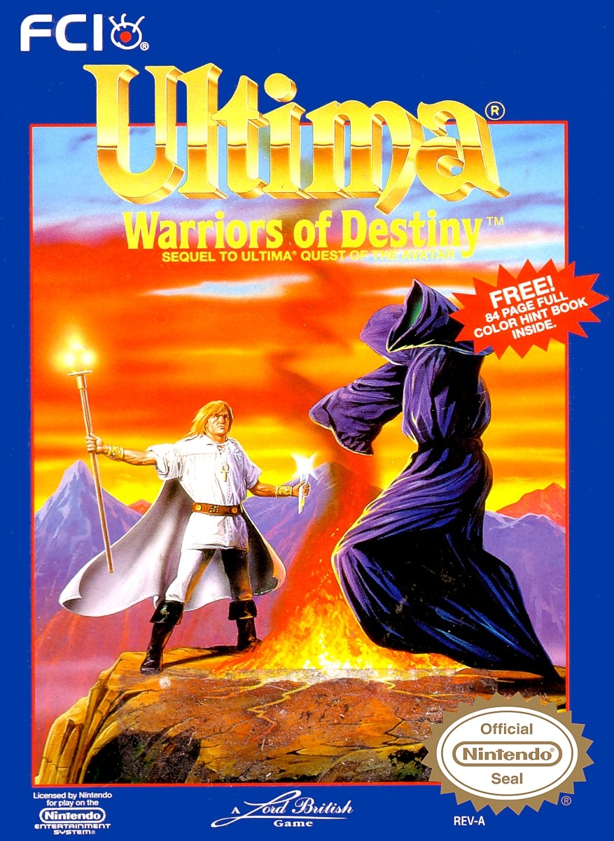 Capa do jogo Ultima: Warriors of Destiny
