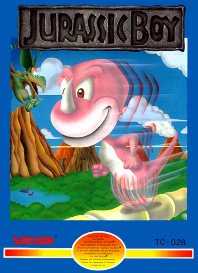 Capa do jogo Jurassic Boy