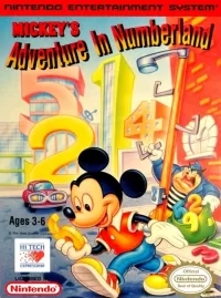 Capa de Mickey's Adventures in Numberland