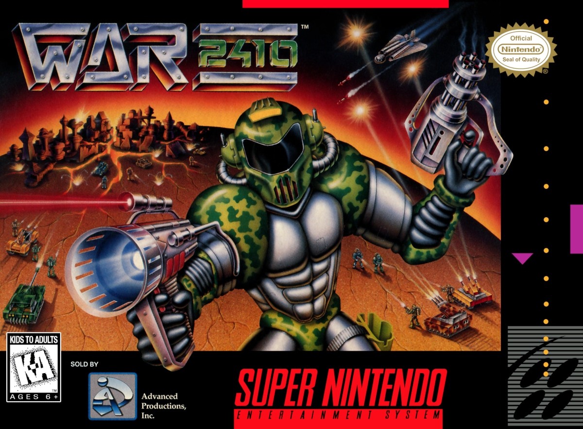 Capa do jogo War 2410