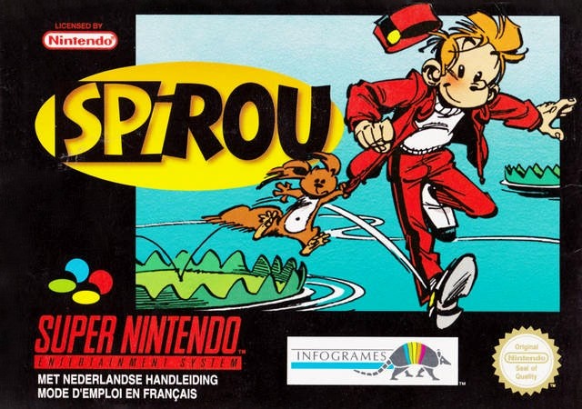 Capa do jogo Spirou