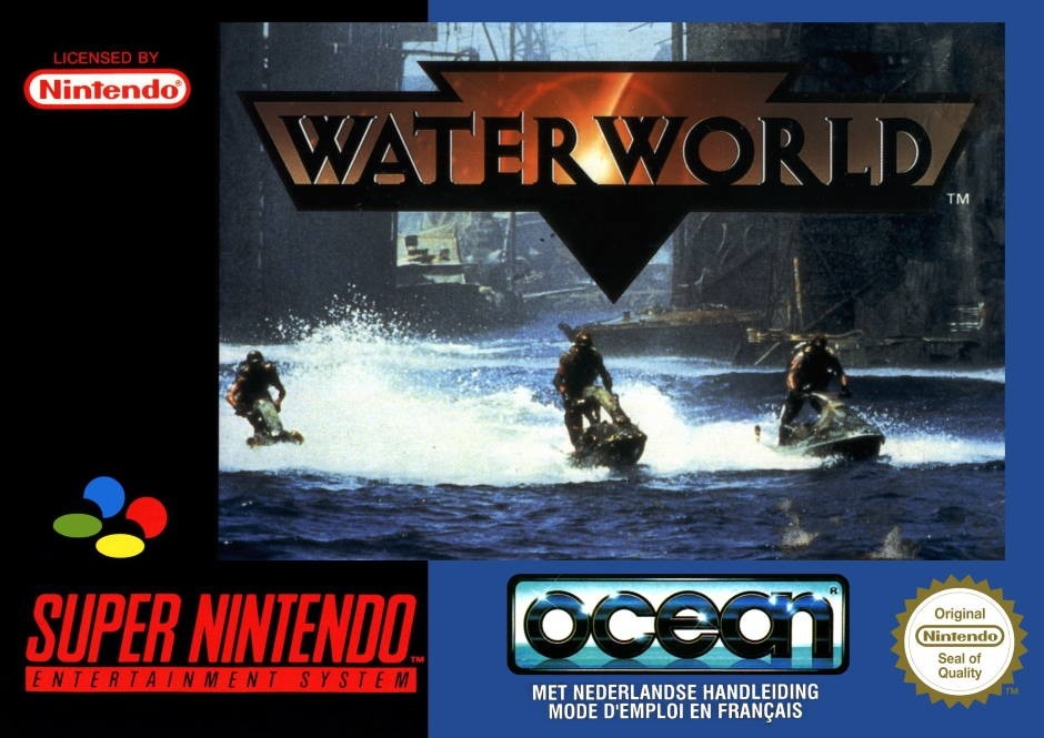 Capa do jogo Waterworld