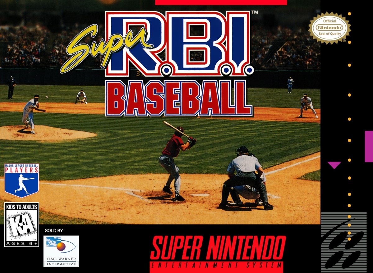 Capa do jogo Super R.B.I. Baseball