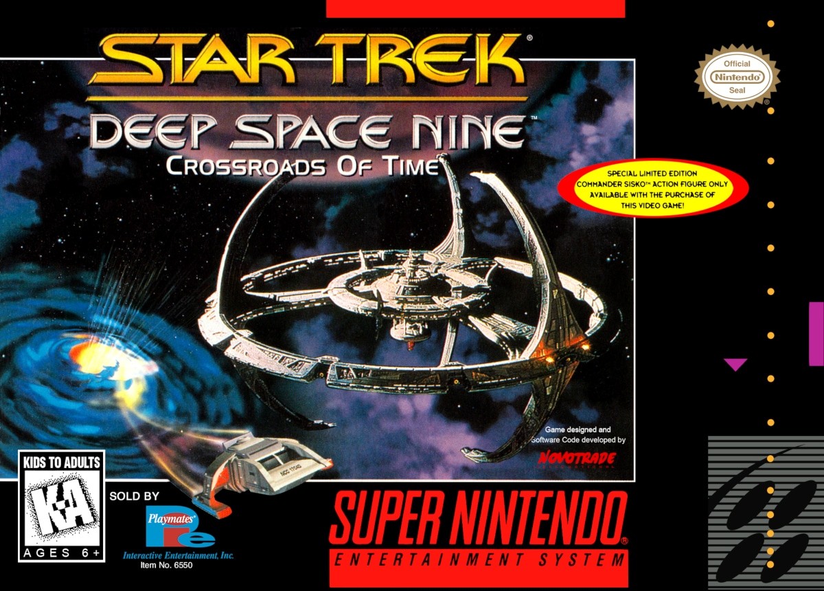 Capa do jogo Star Trek: Deep Space Nine: Crossroads of Time