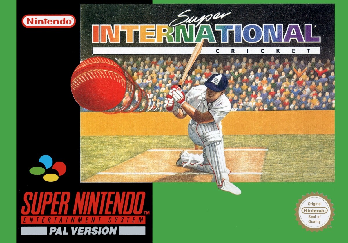Capa do jogo Super International Cricket
