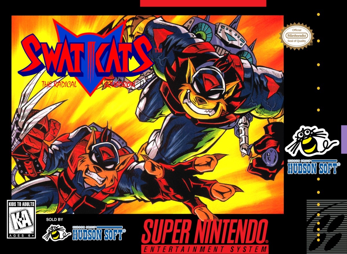 Capa do jogo SWAT Kats: The Radical Squadron