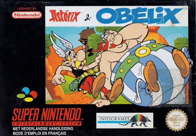 Capa do jogo Astérix & Obélix