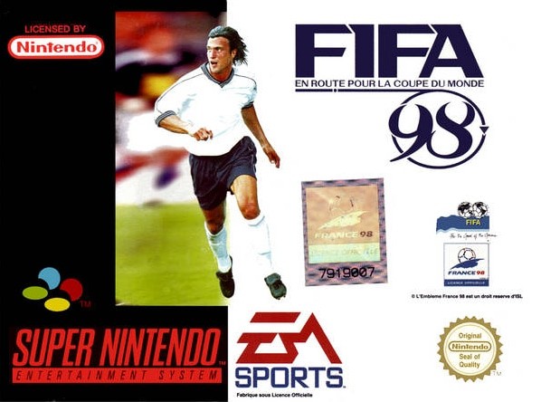 Capa do jogo FIFA 98