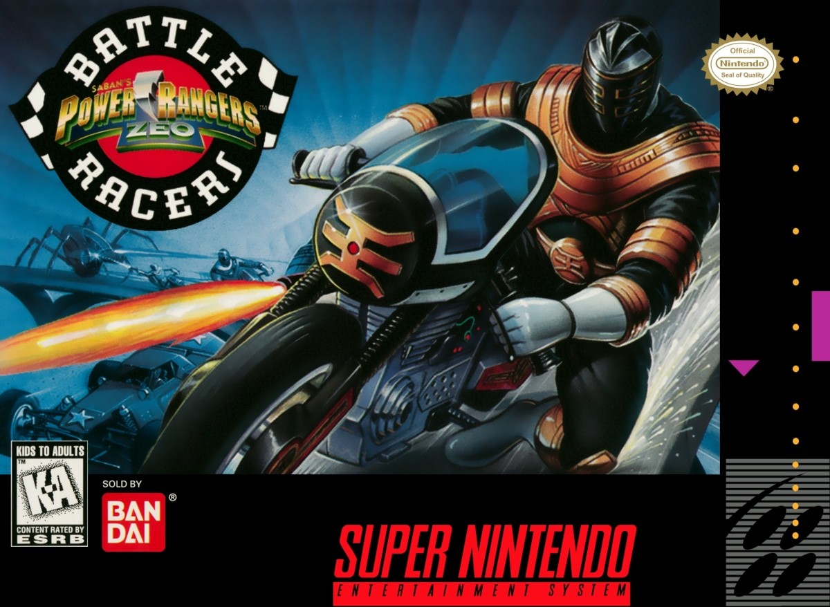 Capa do jogo Power Rangers Zeo: Battle Racers
