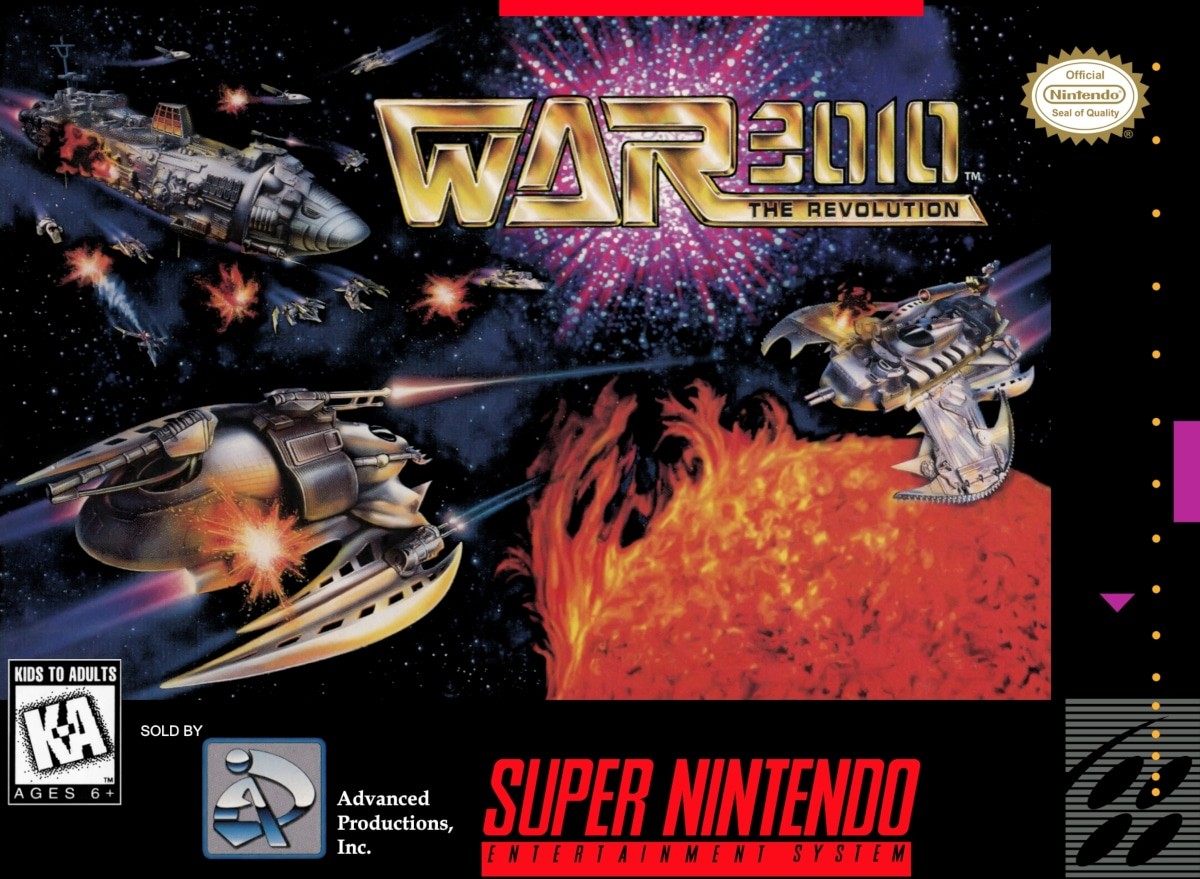 Capa do jogo War 3010: The Revolution