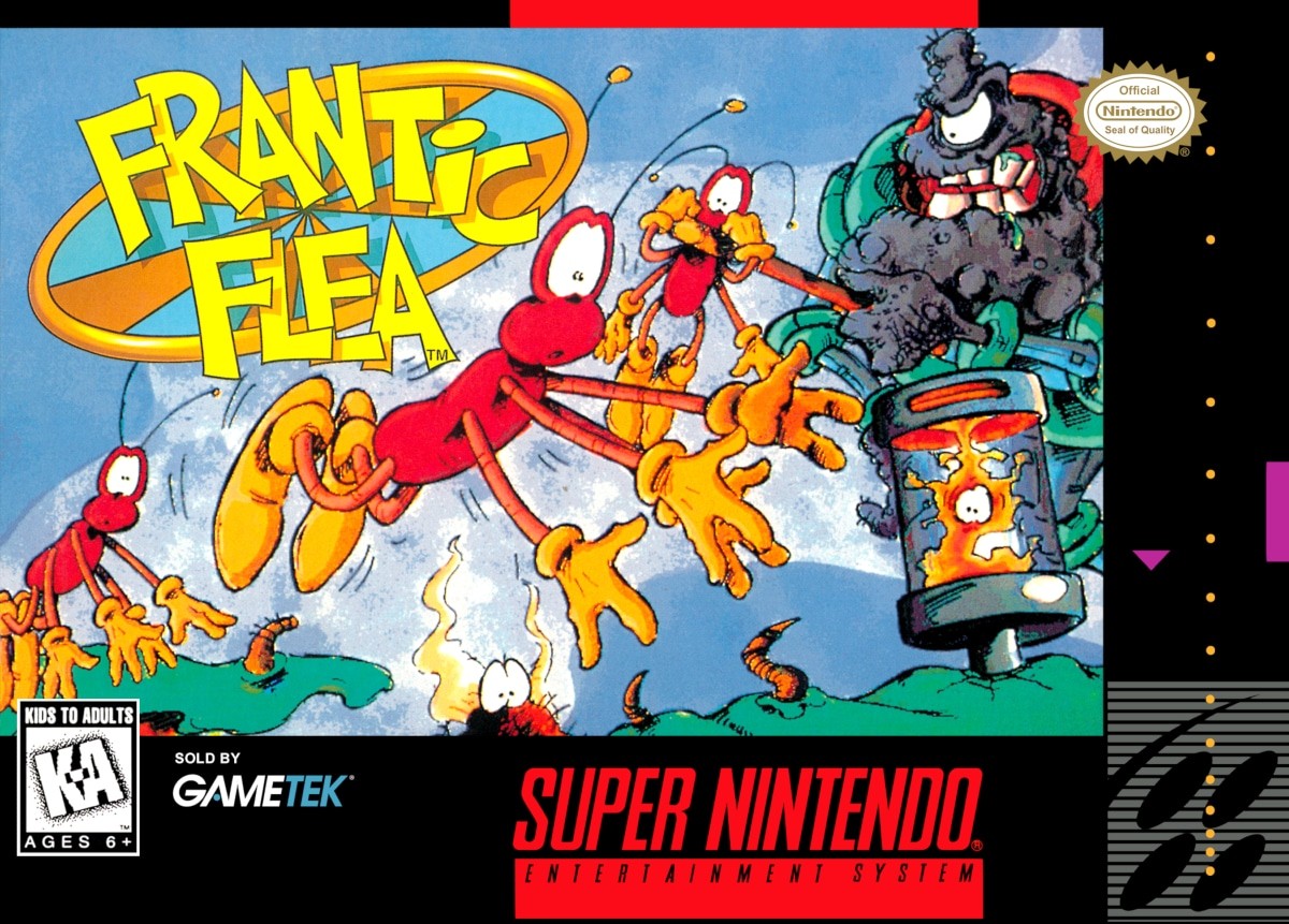 Capa do jogo Frantic Flea