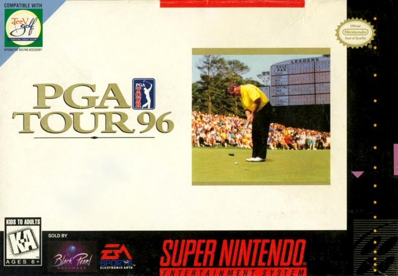 Capa do jogo PGA Tour 96
