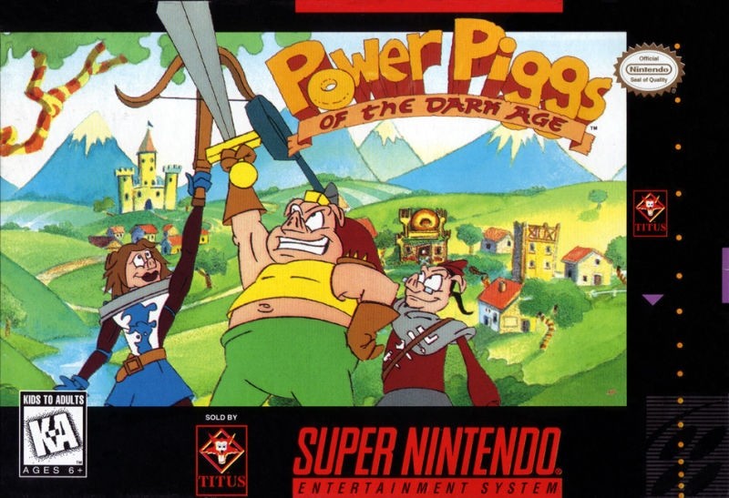Capa do jogo Power Piggs of the Dark Age