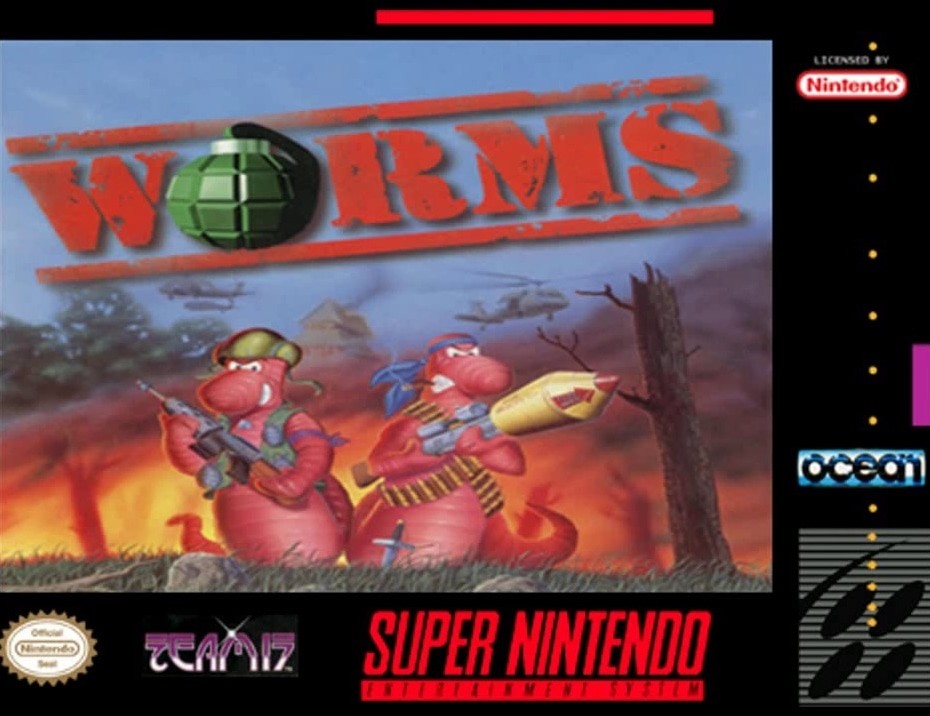 Capa do jogo Worms