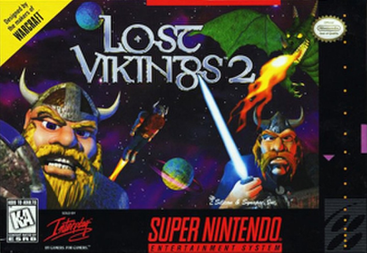 Capa do jogo The Lost Vikings II: Norse by Norsewest