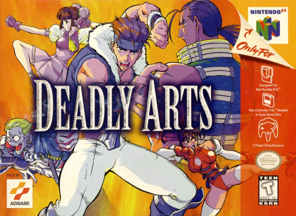 Capa do jogo Deadly Arts