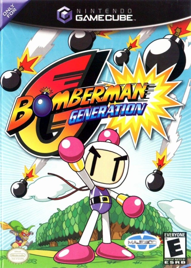 Capa do jogo Bomberman Generation