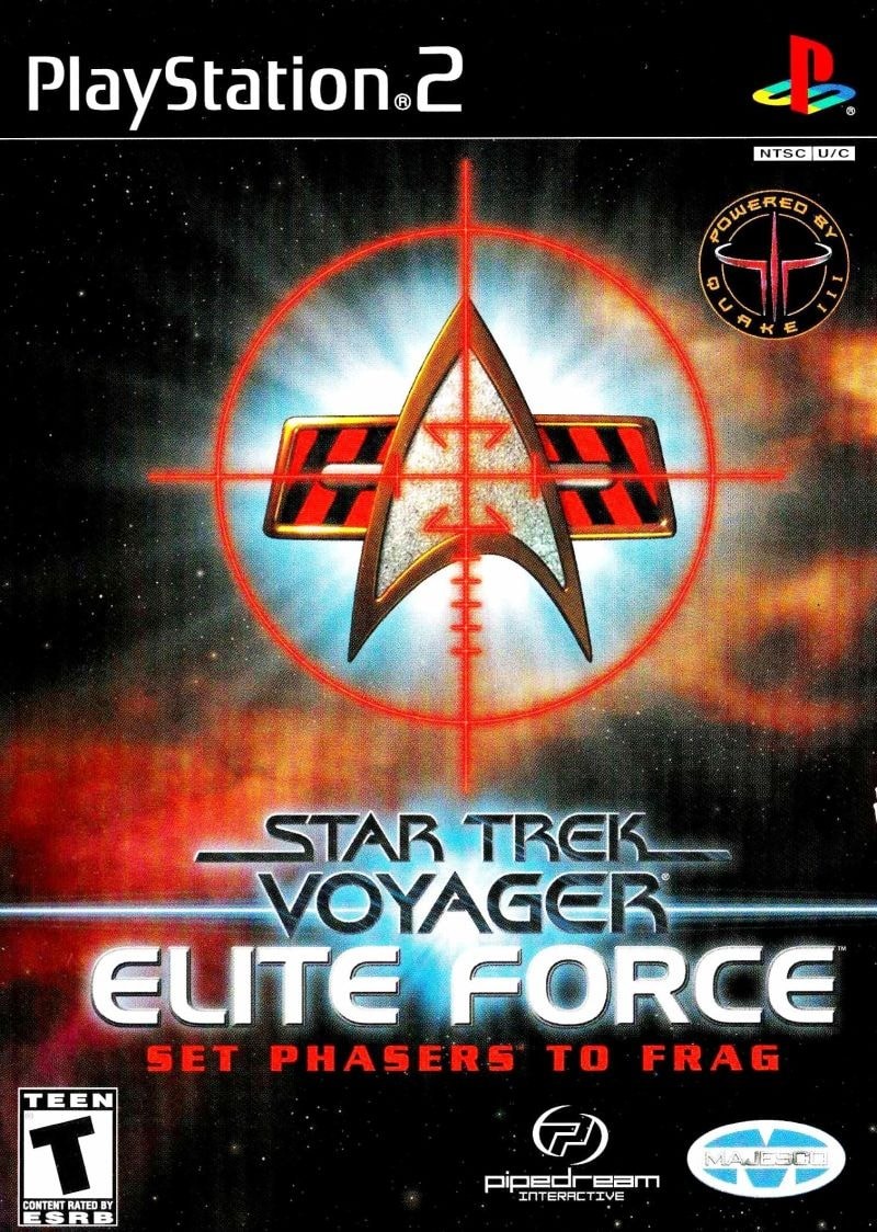 Capa do jogo Star Trek: Voyager - Elite Force
