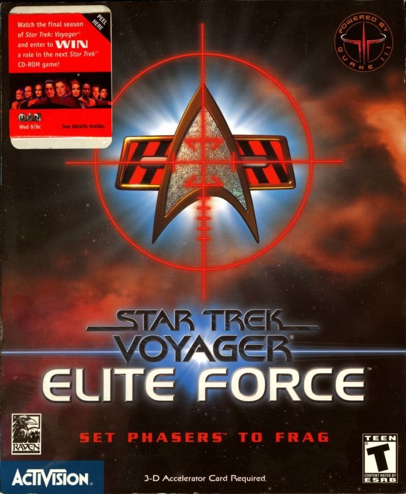Capa do jogo Star Trek: Voyager - Elite Force