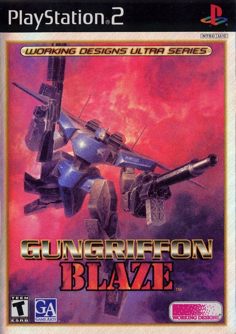 Capa do jogo Gungriffon Blaze