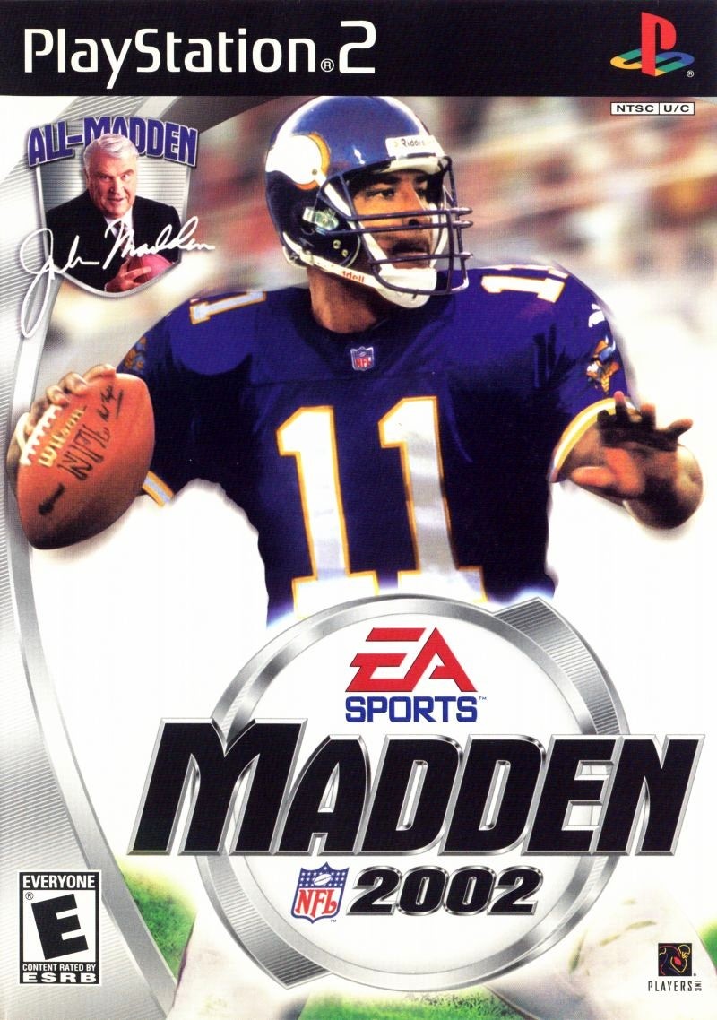 Capa do jogo Madden NFL 2002