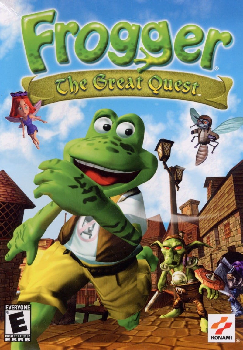 Capa do jogo Frogger: The Great Quest