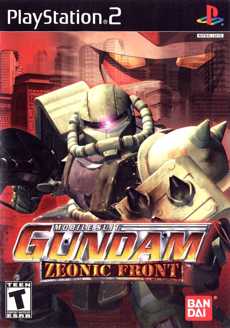 Capa do jogo Mobile Suit Gundam: Zeonic Front