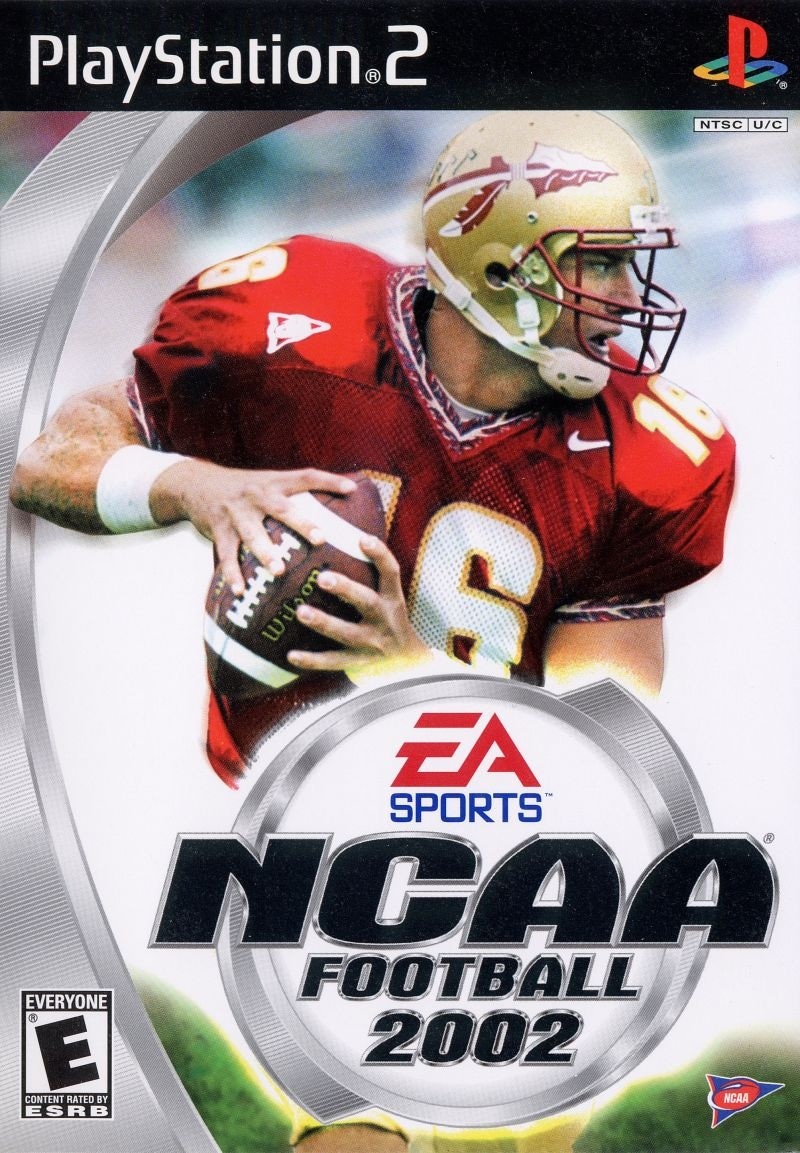 Capa do jogo NCAA Football 2002