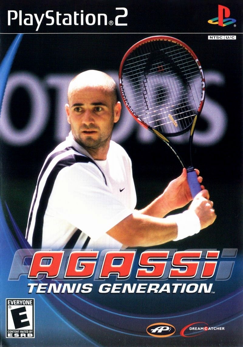 Capa do jogo Agassi Tennis Generation 2002