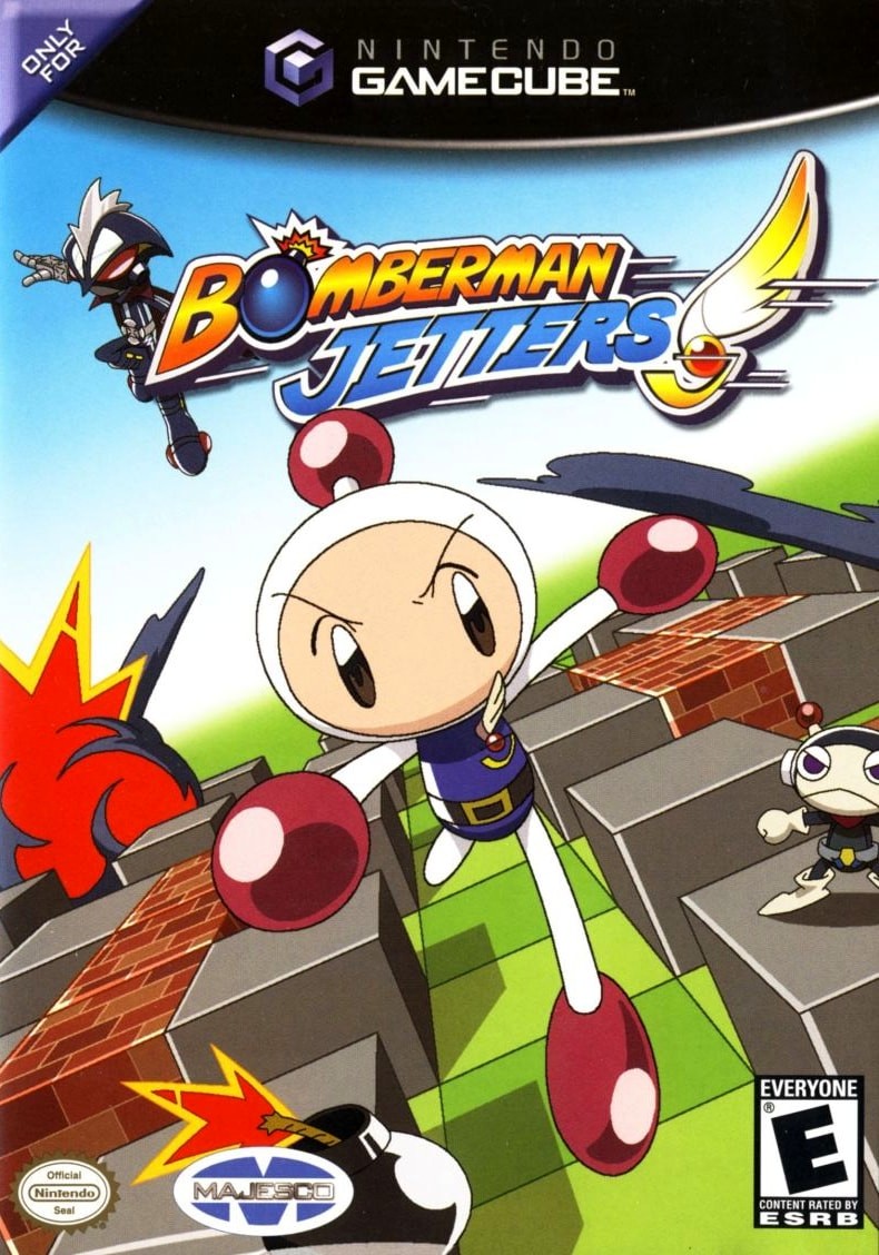 Capa do jogo Bomberman Jetters